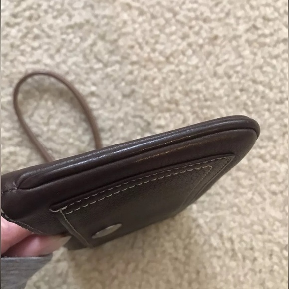 Coach Chelsea brown wristlet Y2K - Picture 6 of 13